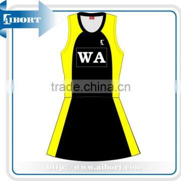 KNT-3-22 2013 newest fashion ladies netball wear