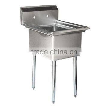 NSF Freestanding Commercial Stainless Steel 1 One Compartment Sink for Catering photo-6