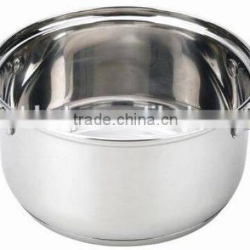 5pcs LFGB Certification Induction Stainless Steel Steamer Cookkware Set photo-2