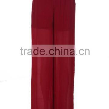 Summer New design Women chiffon trousers