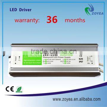 24v 100w led driver for led waterproof lights