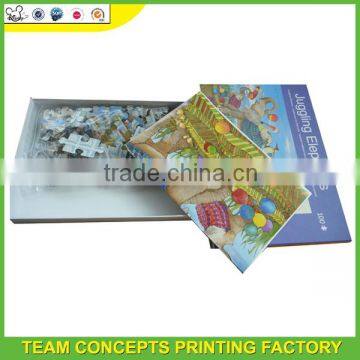 Customized paper sliding jigsaw puzzle moving puzzle