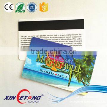 2016 Hot sale Plastic Magnetic Stirpe Card Membership Card Gift Card