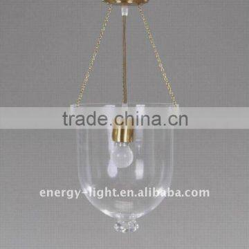 2015 Modern hanging glass pendant lamp/light for hotel decoration with UL