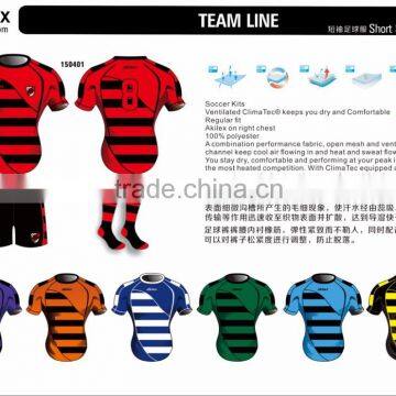 Wholesale blank soccer jersey