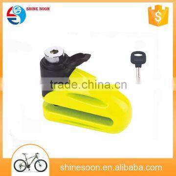 Bicycle accessories e-bike lock/green bicycle disc lock/bike Anti Theft disc brake lock