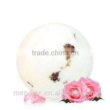 Mendior Rose milk essential oil Bath Bombs Natural Bath Fizzers OEM Brand