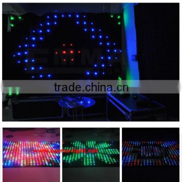 6 mtr x 3 mtr LED Video Curtain Star Cloth P20 Matrix Backdrop SD with software