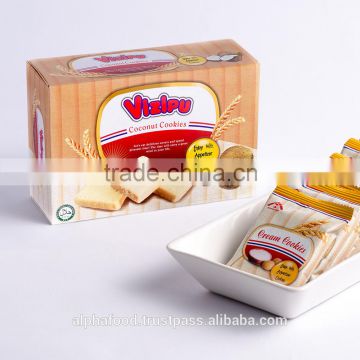 VIZIPU Coconut Egg Cookie 100g/box - Hot Sales Biscuits