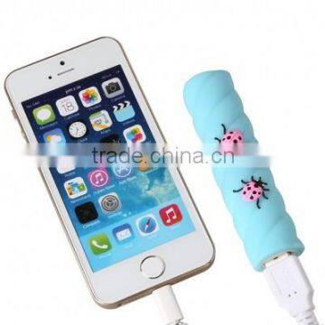 cartoon cute fashion cute portable mobile power bank 1000-2600mah