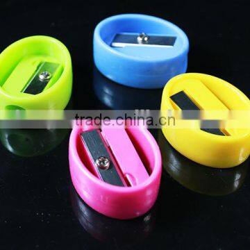 New design plastic pencil sharpener colorful alloy economic cute sharpener