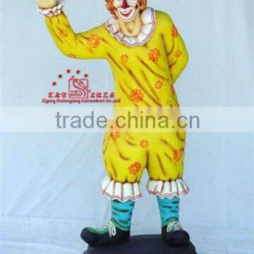 Amusement park Equipments Figure model-- Clown Model