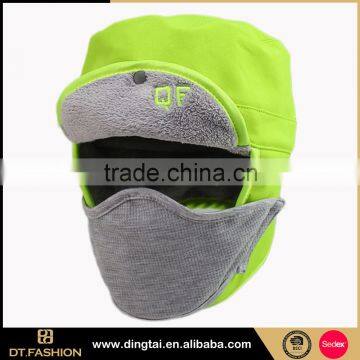 Winter High Quality Custom pom pom beanie trapper hats wholesale