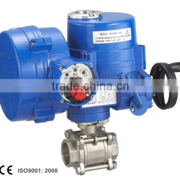 Electric 3 PC Ball valve