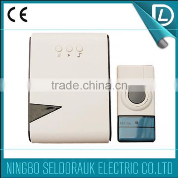 OEM/ODM available smart home waterprrof outdoor wireless doorbell