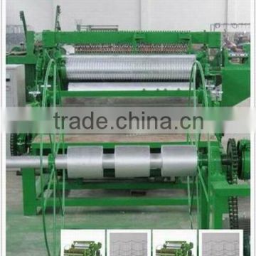 Submarine oil pipeline metal mesh welding machine