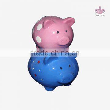 Hand-painted Ceramic Piggy Banks