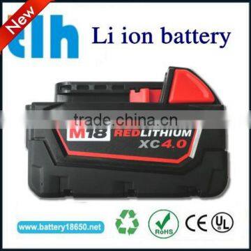 Replacement M18 XC LITHIUM-ION Battery 4.0Ah Milwaukee 18V tools Battery