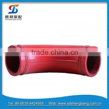 wear resisting truck mounted concrete pump elbow