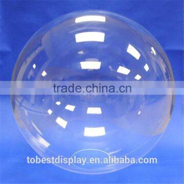 clear custom hollow acrylic spheres,hollow acrylic ball shenzhen factory