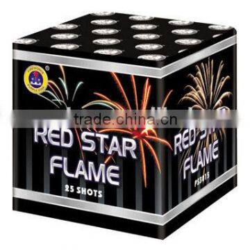 1.4G25 shots 0.8'' consumer fireworks cake