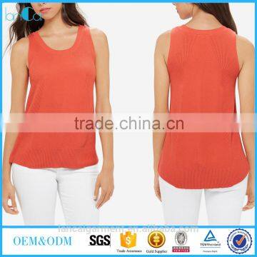 Latest summer tank top manufacturer custom stringer tank top