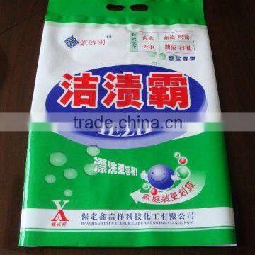 BOPP/PE laminated plastic packing bags for detergent powder