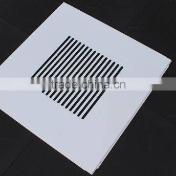 Oval Perforations Suspended Metal Ceiling Aluminum Lay In Ceiling photo-4