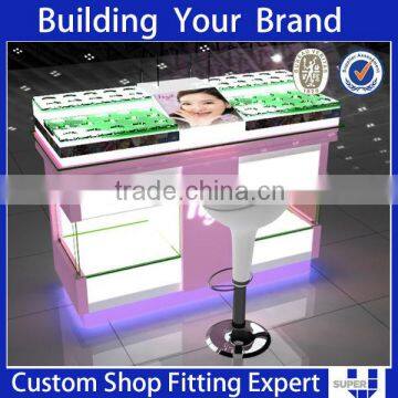 High End Customized Cosmetic Shop Counter Design photo-6