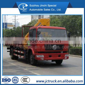 Chinese manufacture famous Dongfeng 5t xcmg truck crane, crane truck in Dubai for sale