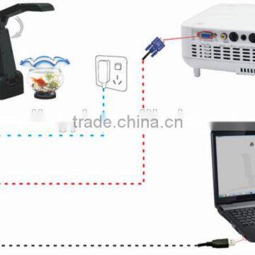 digital visualizer presenter with 5 mega pixles CMOS camera