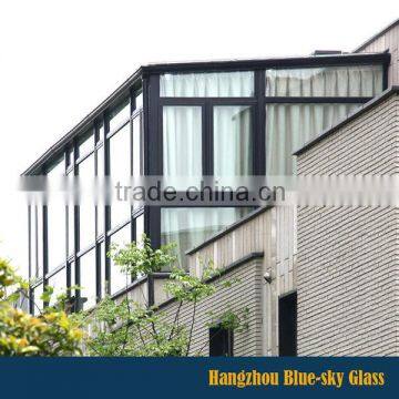 8mm+16A+8mm exterior glass wall for high rise building