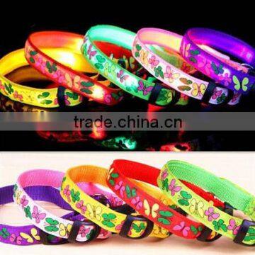 Hot Sell Stylish LED Pet Collars For Cat Dog / Flashing Night Warning Collar / Light-up Necklace                        
                                                Quality Choice