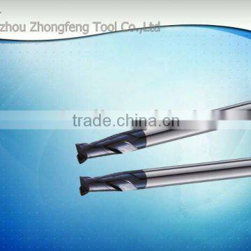 Cutting tool-tungsten carbide long shank flat end mill