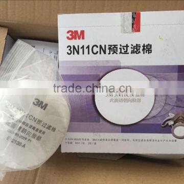 3M 3N11 Filter cotton use for 3200 mask and 3301 Filter cartridge