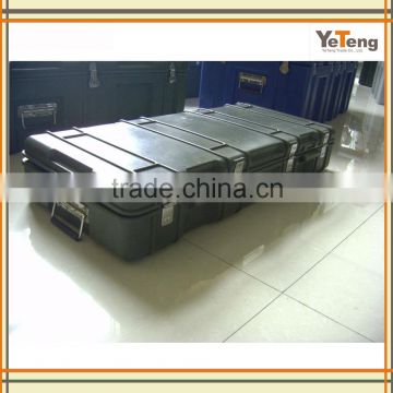 supply OEM rotational moulding plastic transports boxes, aluminium mould by rotational mould, OEM military boxes