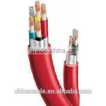 Electrical heat resistant cable and wire silicone rubber insulation