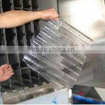 plate ice making machine for storage of fish, shrimps, seafood,