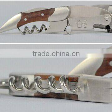 Good Quality Multifunctional Metal Bulk Wine Bottle Opener Corkscrew Kit Made in China photo-2