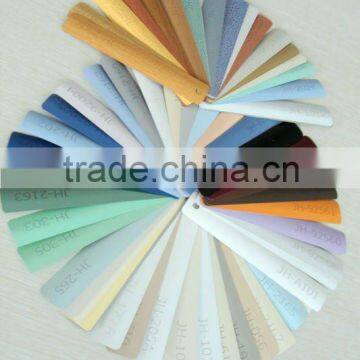 Aluminum venetian slats of various kind and color