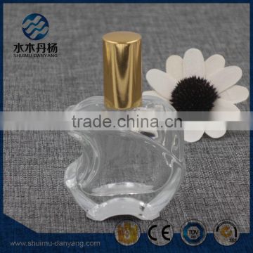 Unique 35ml apple shaped clear glass bottle for perfume                        
                                                                                Supplier's Choice