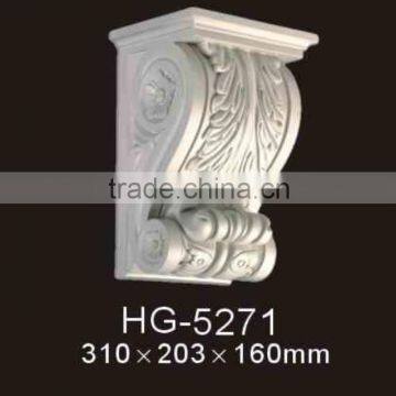 simple European-stylish decorative pu foam exotic corbel for decoration