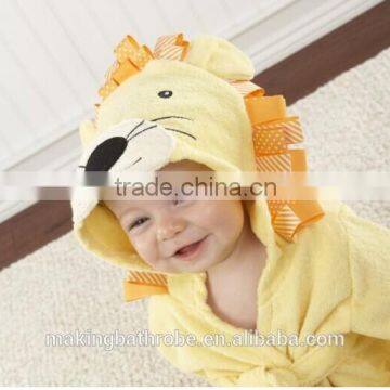 Jinhua wholesale hooded cheap coral fleece cute baby bathrobes                        
                                                Quality Choice