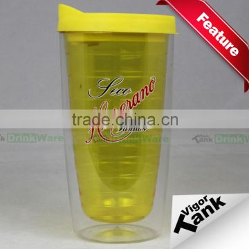 Double Walled Reusable Plastic Tumbler