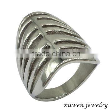 3D casting mould high polish stainless steel broad rings