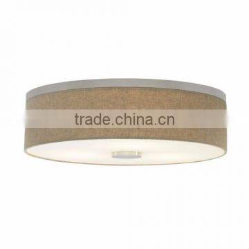 6.21-17 18 fabric, metal Flush Mount Ceiling Light