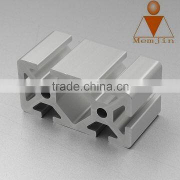 Shanghai factory price per kg !!! CNC aluminium profile T-slot P8 40x80P in large stock