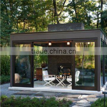 new design prefab homes aluminum door china supplier