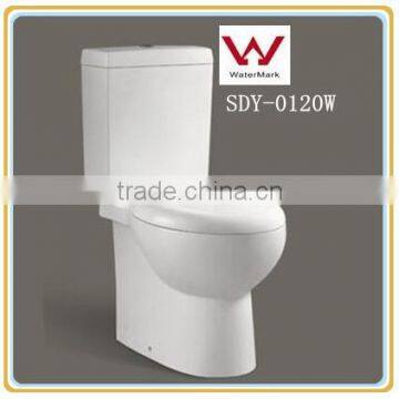 china wholesale ceramic australian toilet bowl bathroom wc toilet two piece watermark toilet