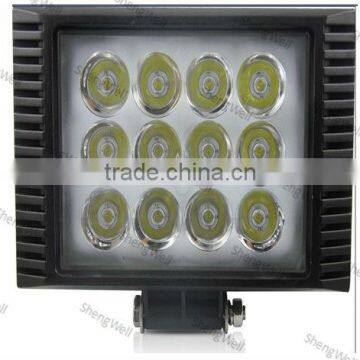 36W 10-30v DC IP67 epistar led work light ShengWell factory 12month warranty led work light car off road 36w led work light